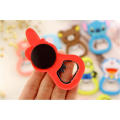 Multi Cartoon Shape Silicone Bottle Opener Refrigerator Magnet